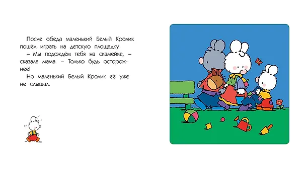Книга Маленький Белый Кролик потерялся (Мари-Франс Флури, Фабьен Буанар) — 3