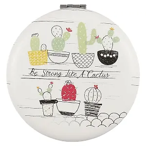 Зеркало круглое Кактусы (6см) (ПВХ бокс)