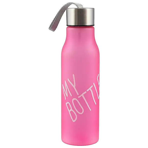 Бутылка My bottle/Май ботл матовая розовая 600мл (пластик) 12-07664-8016-fen 2591218 — 1