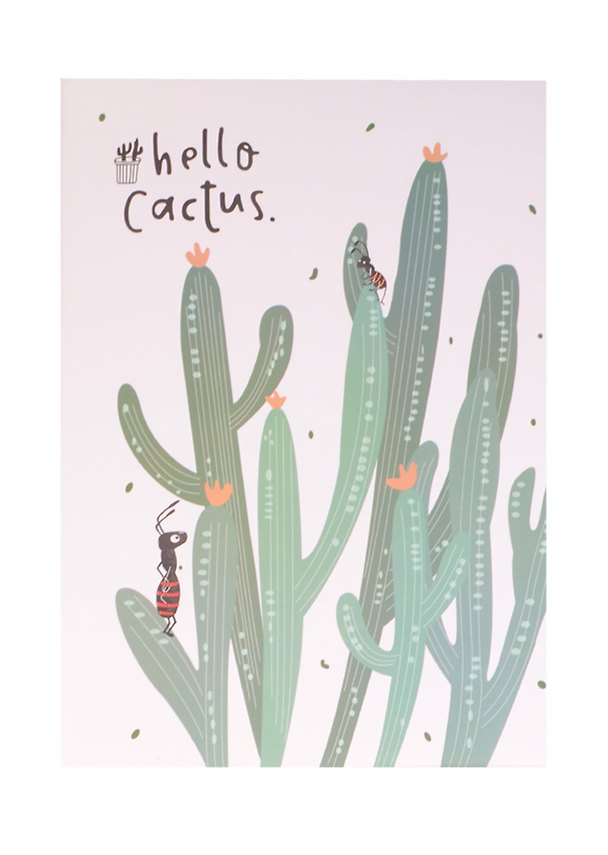 Тетрадь общая «Hello cactus», 36 листов в линейку, В5 243086 — 1