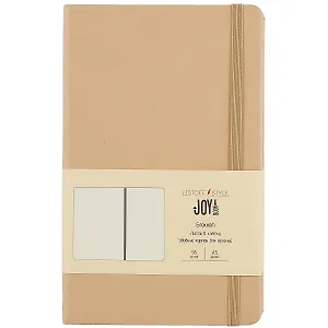 Книга для записей «Joy book» бежевый, 96 листов, А5