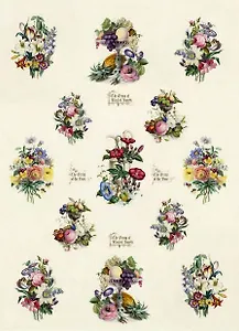 Декупажная карта Магический коктейль (А4)