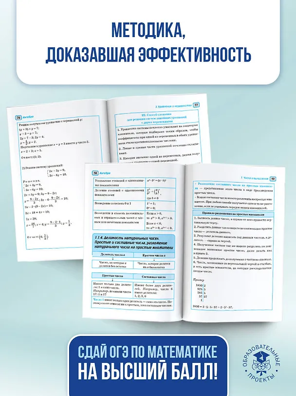 Книга ОГЭ. Математика в инфографике (Лев Слонимский, Ирина Слонимская) — 8