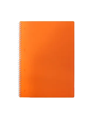 Тетрадь в клетку Hatber, Diamond Neon, А4, 80 листов, оранжевая 233372