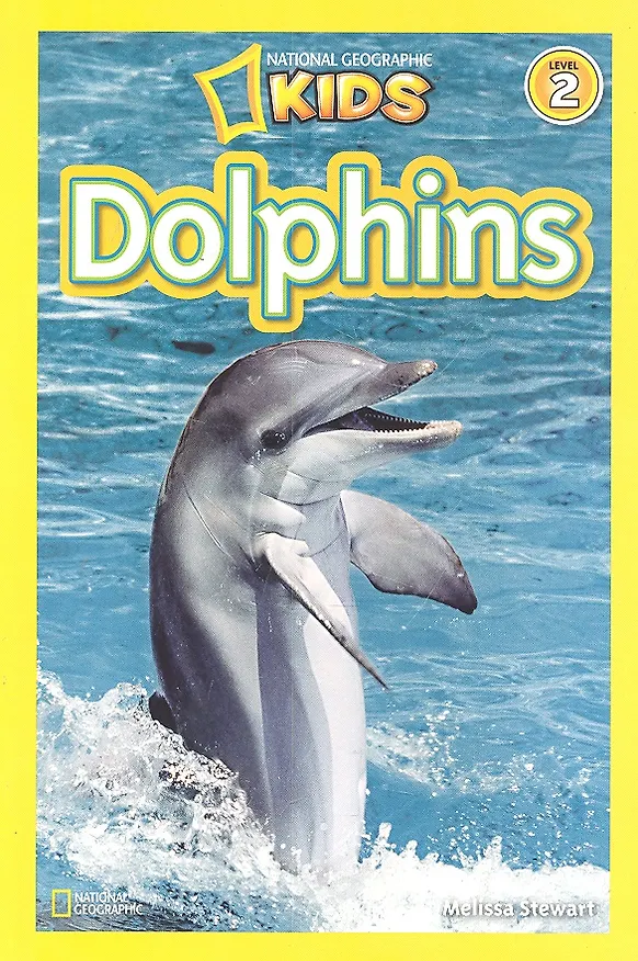 Книга Dolphins. Level 2 / (мягк) (National Geographic Kids). Stewart M. (ВБС Логистик) (Melissa Stewart) — 1