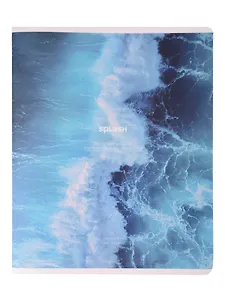 Тетрадь 48л кл. "Ocean", брызги, карт.обл., ламинация, скрепка