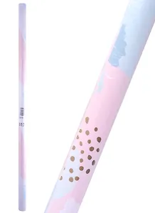 Бумага упаковочная 70*100см "Abstract pattern" суперглад., инд.уп.