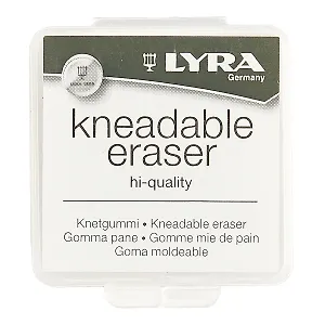 Ластик-клячка художественный, для ч/гр. карандашей, угля, пастели, мела, LYRA