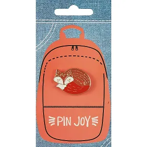 Значок Pin Joy Лисичка клубочком (металл) (12-08599-014)