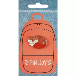 Значок Pin Joy Лисичка клубочком (металл) (12-08599-014) — 2735314 — 1