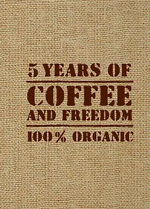 Пятибук «5 Years of Coffee and Freedom»