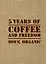 Пятибук «5 Years of Coffee and Freedom» — 2432802 — 1