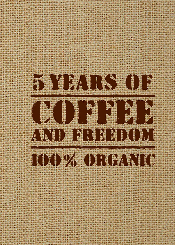 Пятибук «5 Years of Coffee and Freedom» 2432802 — 1