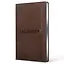 Ежедневник недатированный А5, 128 листов, "Silver classic", коричневый — 3055850 — 2