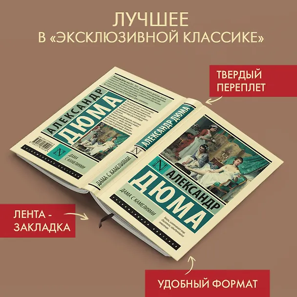 Книга Дама с камелиями (Александр Дюма (сын)) — 4
