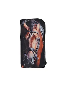 Пенал-косметичка 1отд. "Horse" HD, на молнии, Hatber