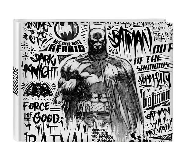 Скетчбук "Вселенная DC. Batman", 96 страниц 2905879 — 2