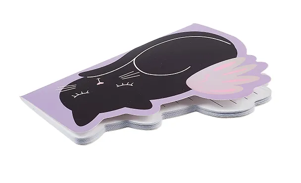 Записная книжка «Cat wings» А6+, 32 листа в линейку, сшивка, Yoi 3050047 — 8