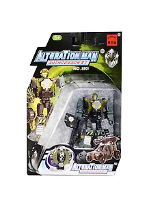 Робот-трансформер Mengbadi Багги (2201) (серый) (5+) (блистер)