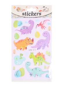 Наклейки 3D Дино