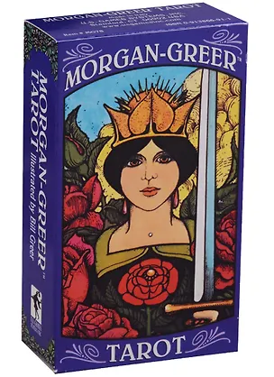 Книга Таро Аввалон, Morgan Greer Tarot (илл. Greer) (78 карт+инструкция) (на англ. яз.) (коробка) (ПИ) (Италия) ()