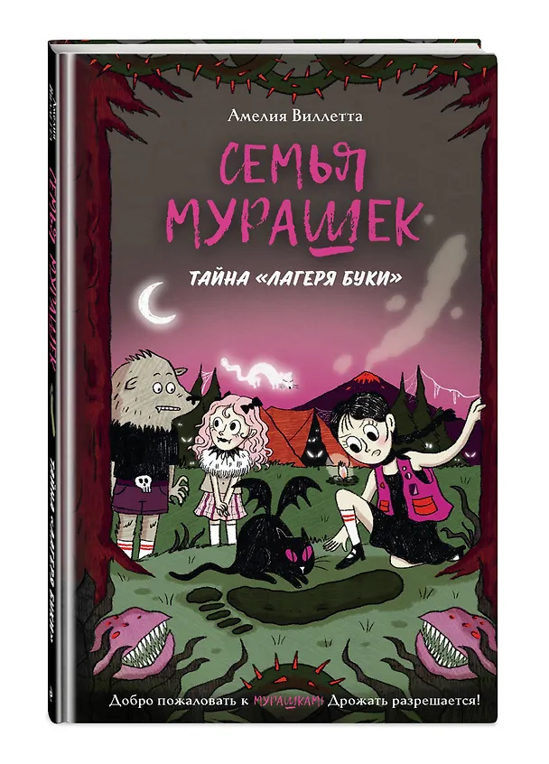 Книга Семья Мурашек. Тайна "Лагеря Буки" (Амелия Виллетта) — 4