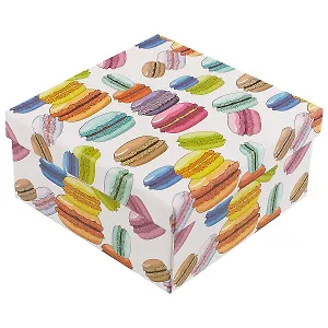 Подарочная коробка «Макаруны», 15 х 15 см