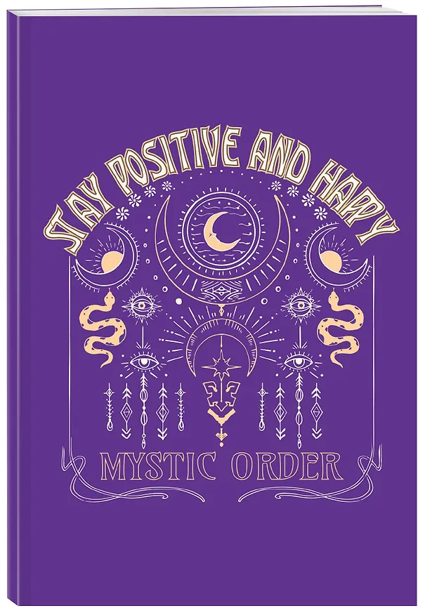 Блокнот эстетика Stay positive (96 стр) 2954393 — 2