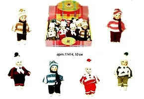 Мини-кукла "Малыши зимой" (10 см) (11414)