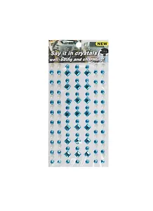 Стразы -кристаллы средняя упаковка (1461-5G/1) (голубые/бел. жемчуг)