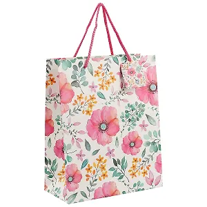 Подарочный пакет «Watercolor pattern», А4