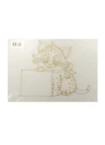 Песочная рамка Кошка (А4) (654) (упаковка)