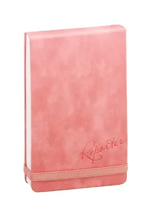 Блокнот "Reporter", 20 х 13 см, 96 листов, розовый