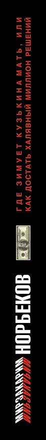 Книга Где зимует кузькина мать, или Как достать халявный миллион решений (Мирзакарим Норбеков) — 3