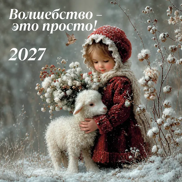 Волшебство - это просто! Календарь настенный на 2027 год (300х300) 3176284 — 1
