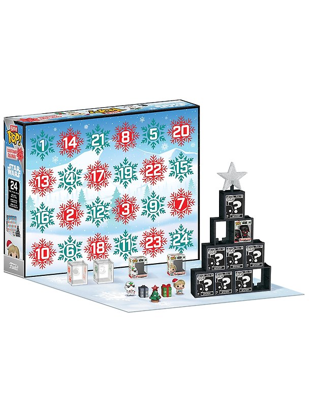 Набор подарочный Funko Bitty POP! Countdown Calendar Star Wars (24шт) (Fun92657) 3180342 — 1