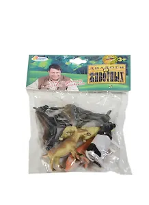 Набор 6 Домашних животных (P9903X-06) (107633) (10см) (Играем вместе) (3+) (в ассорт.) (упаковка) (в коробке 6х24 наб.)