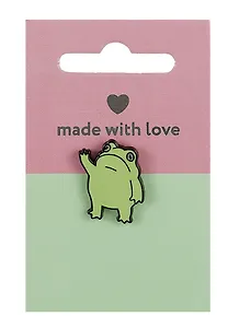 Значок Лягушка (металл)