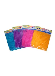 Перья для декорирования (11054500) (1 цв.) (15 см) (упаковка) (в ассорт./4 вида цв.)