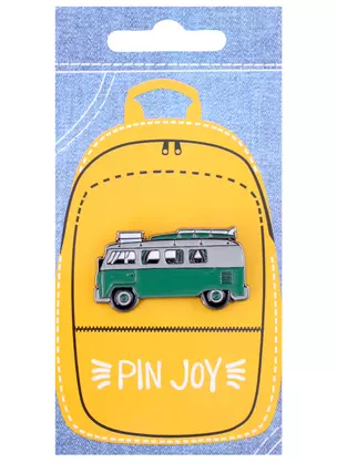 Значок Pin Joy Автобус (металл) (12-08599-933) — 2885966 — 1