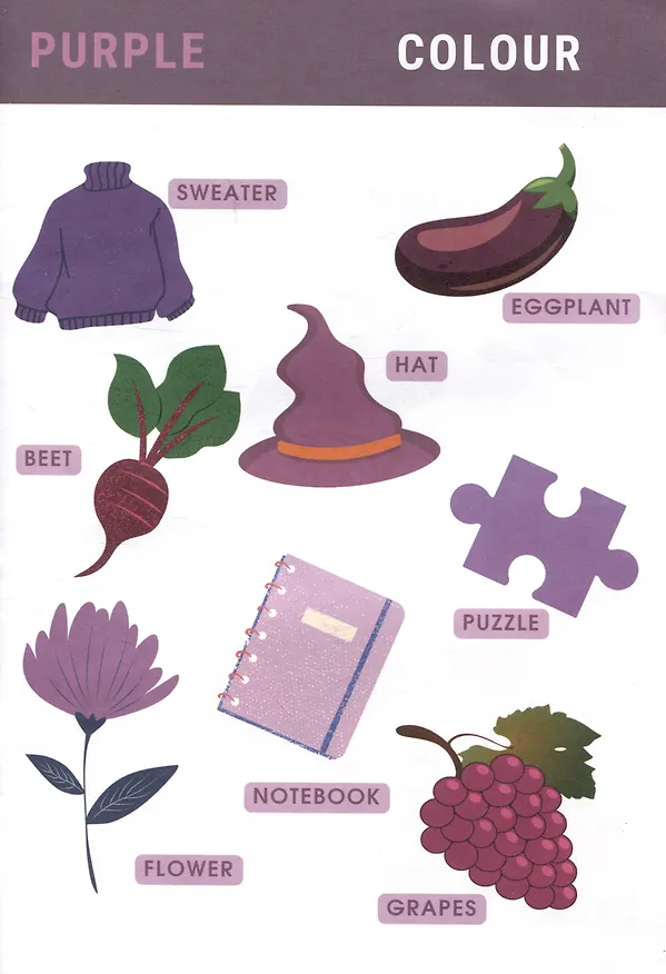 Книга Colours. Цвета (З. Золотарева) — 2