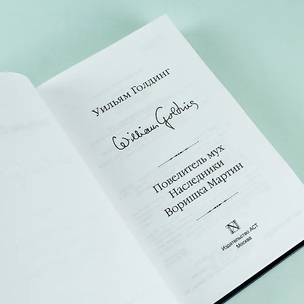 Книга Повелитель мух  Наследники  Воришка Мартин (Уильям Голдинг) — 10