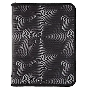 Папка для тетрадей A4+ "Illusion" молния с трех сторон, пластик, Erich Krause