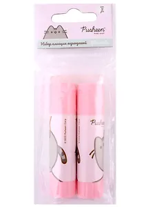 Клей-карандаш 02шт "Pusheen" основа ПВА, подвес