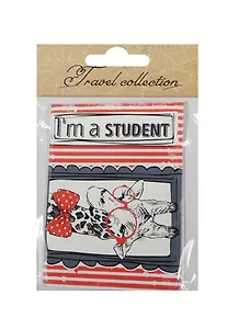 Обложка для студенческого билета из ПВХ 7,8*21,2см 30002