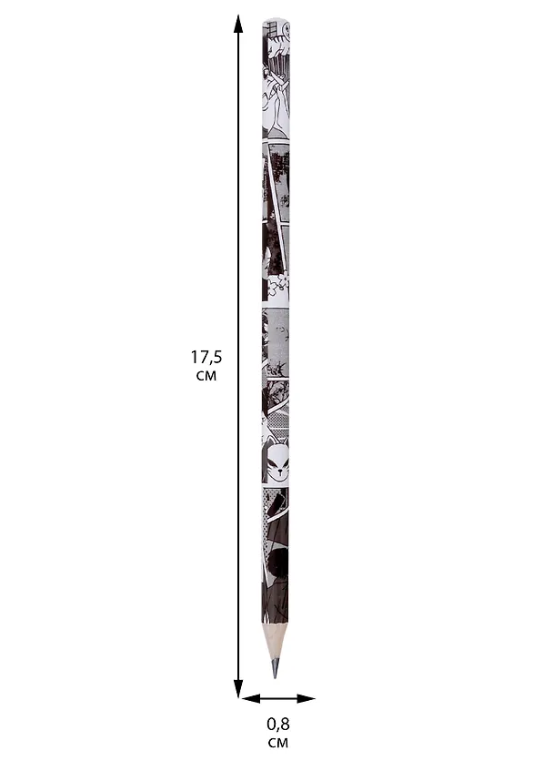 Карандаш Yoi, "Аниме. Страничка манги", чернографитный HB 2931891 — 4