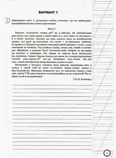 Книга ВПР. Русский язык. 8 класс. Типовые задания. 25 вариантов заданий. Подробные критерии оценивания. Ответы (Андрей Кузнецов, Людмила Комиссарова) — 3