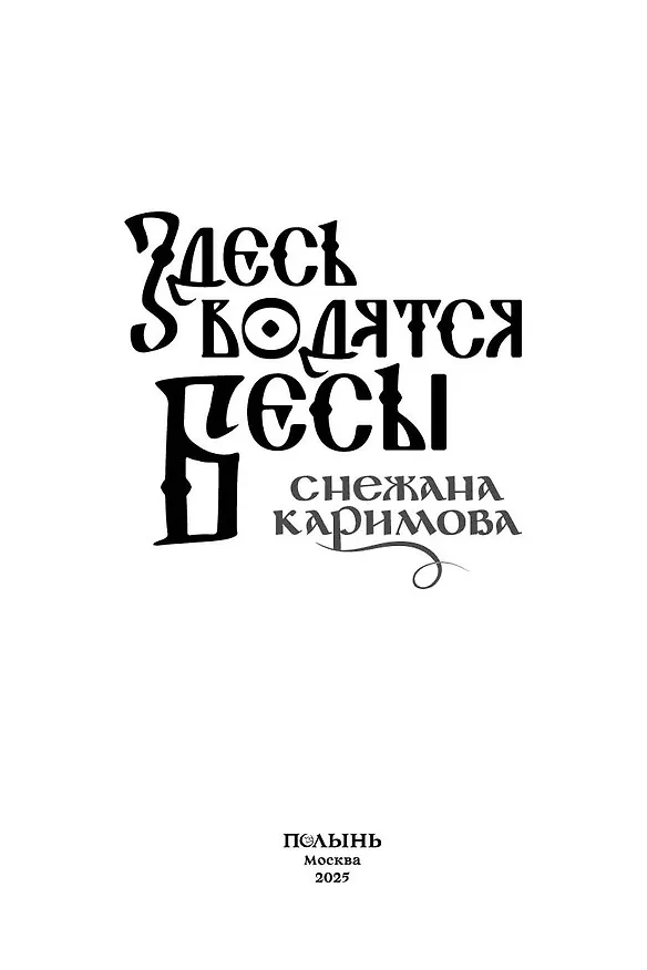 Книга Здесь водятся бесы (Снежана Каримова) — 4
