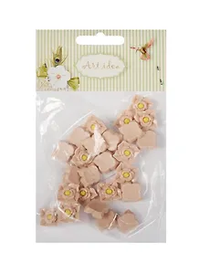 Цветок хризантема (В906) в пакете 25 шт,  латте (11-08631-72)