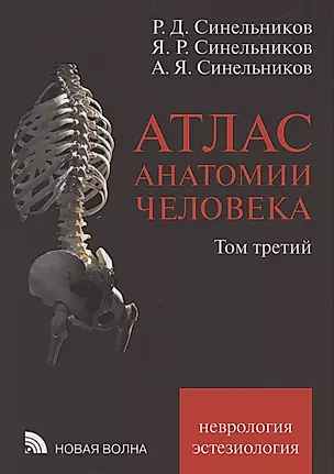 Атлас анатомии человека. В 3 томах. Том третий. Учение о нервной системе и органах чувств — 2864559 — 1